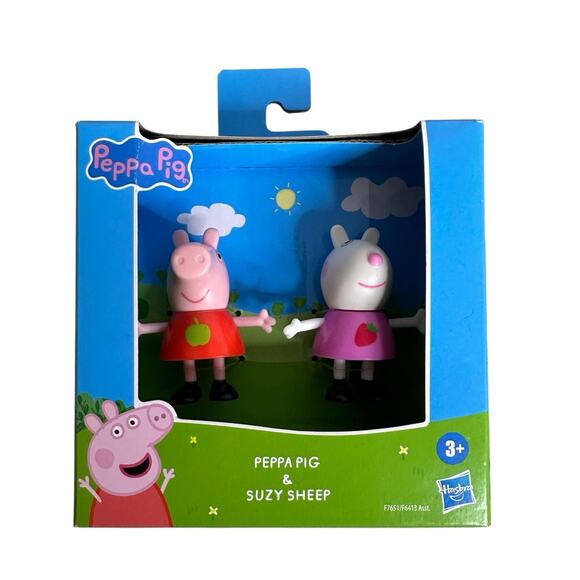 Hasbro Set of 4 Peppa Pig Figures Peppa, Pedro, Suzy Sheep, Freddy, and Emily - Picture 2 of 5